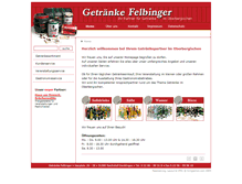 Tablet Screenshot of getraenke-felbinger.de